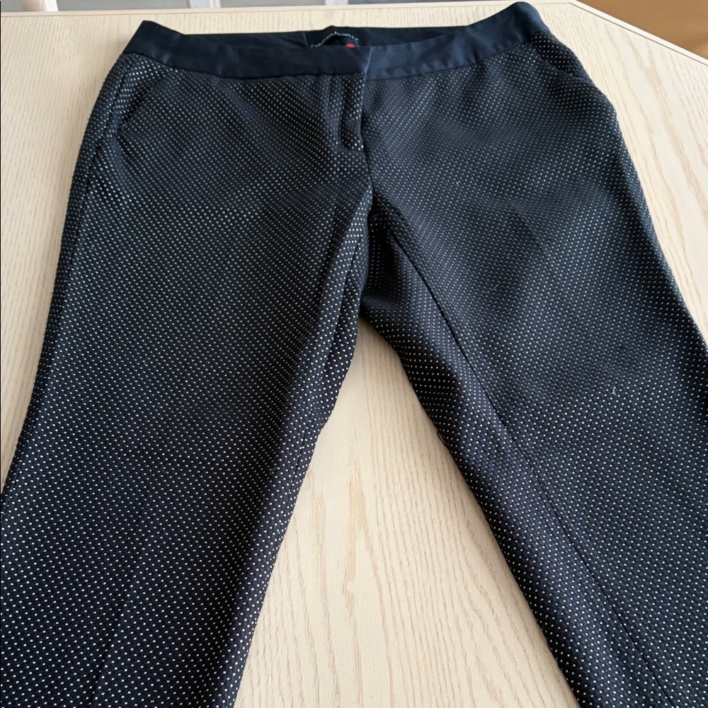 Black Polka Dot Pants